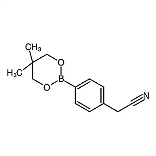 2-(4-(5,5-二甲基-1,3,2-二氧硼杂环己烷-2-基)苯基)乙腈