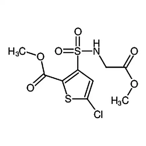 5-氯-3-[N-(甲氧基羰基甲基)氨基磺酰基]-2-噻吩甲酸甲酯