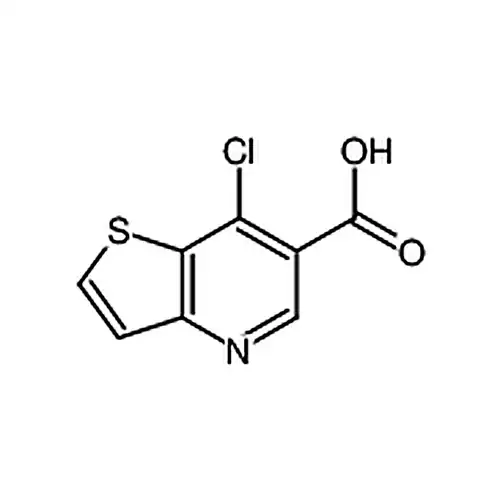 7-氯噻吩并[3，2-b]吡啶-6-羧酸