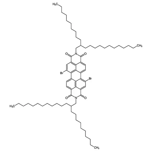 5,12-二溴-2,9-双(2-癸基十四烷基)蒽[2,1,9-def:6,5,10-d'e'f']二异喹啉-1,3,8,10(2H,9H)-四酮