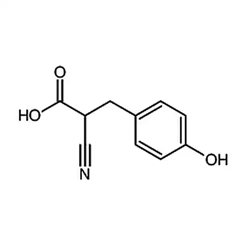 2-氰基-3-(4-羟基苯基)丙酸