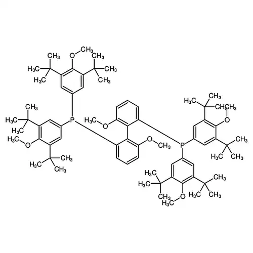 (S)-(+)-2,2'-双[二 (3,5-二-叔丁基-4-甲氧基苯基)膦基]-(二苯基膦)-6,6'-二甲氧基-1,1'-联苯