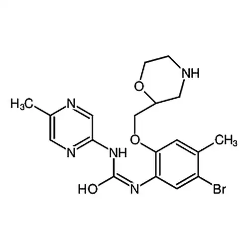 N-[5-溴-4-甲基-2-[(2S)-2-吗啉甲氧基]苯基]-N'-(5-甲基-2-吡嗪基)脲