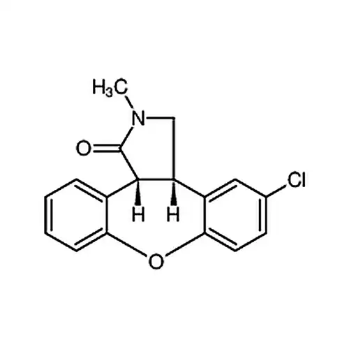 (3aR，12bS)-Rel-5-氯-2，3，3a，12b-四氢-2-甲基-1H-二苯并[2，3:6，7]氧杂卓并[4，5-c]吡咯-1-酮