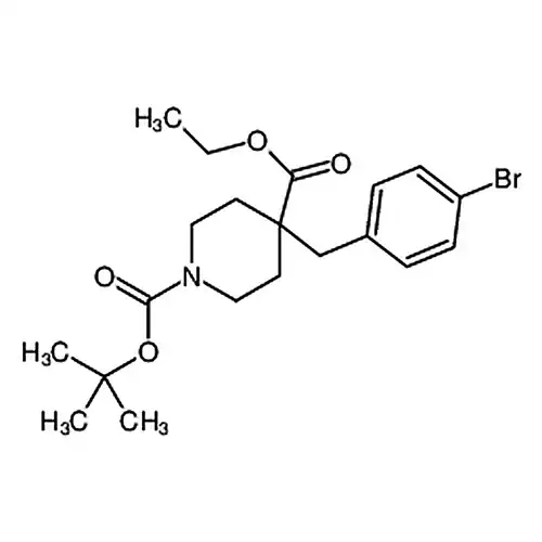 1-叔丁基 4-乙基 4-(4-溴苄基)哌啶-1,4-二羧酸酯