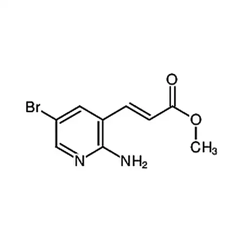 3-(2-氨基-5-溴吡啶-3-基)丙烯酸甲酯