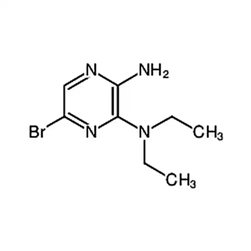 2-氨基-5-溴-3-(二乙胺基)吡嗪