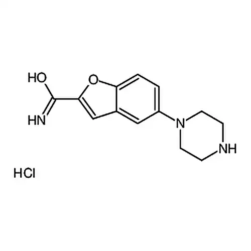 5-(1-哌嗪基)-2-苯并呋喃甲酰胺盐酸盐