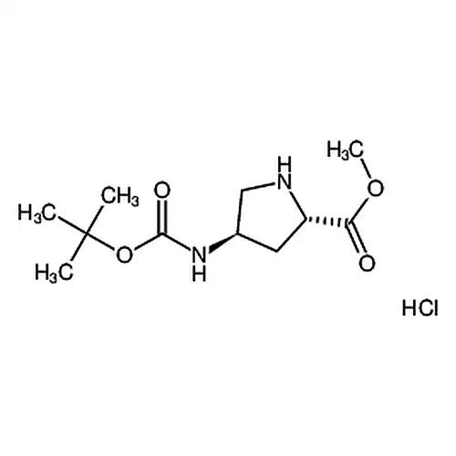(2S,4R)-4-Boc-氨基吡咯烷-2-羧酸甲酯盐酸盐
