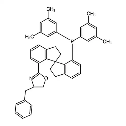 (4S)-2-[(1S)-7'-[双(3，5-二甲基苯基)膦]-2，2'，3，3'-四氢-1，1'-螺二[1H-茚]-7-基]-4，5-二氢-4-苄基恶唑