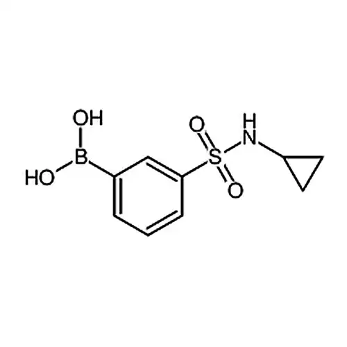 (3-(N-环丙基氨磺酰)苯基)硼酸
