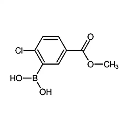 2-氯-5-甲氧基羰基苯硼酸