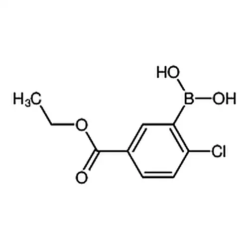 2-氯-5-乙氧基羰基苯硼酸