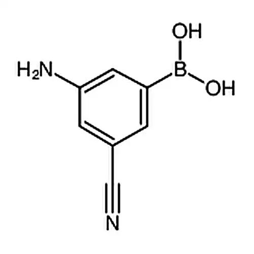 3-氨基-5氰基苯硼酸