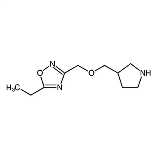 5-乙基-3-((吡咯烷-3-基甲氧基)甲基)-1，2，4-噁二唑