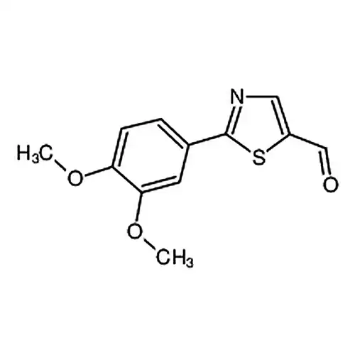 2-(3，4-二甲氧基苯基)噻唑-5-甲醛