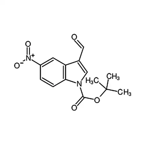 1-Boc-3-甲酰基-5-硝基吲哚