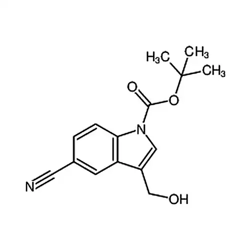 tert-Butyl5-cyano-3-(hydroxymethyl)-1H-indole-1-carboxylate