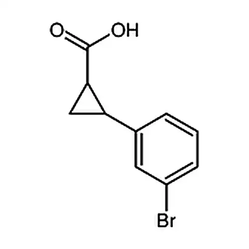 2-(3-溴苯基)环丙烷甲酸