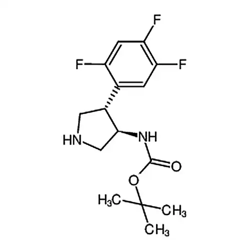(3R，4S)-4-(2，4，5-三氟苯基)吡咯烷-3-基]氨基甲酸叔丁酯