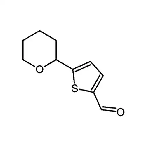 5-(Tetrahydro-2H-pyran-2-yl)thiophene-2-carbaldehyde