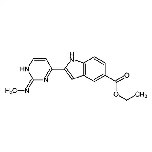 2-(2-(甲基氨基)嘧啶-4-基)-1H-吲哚-5-羧酸乙酯
