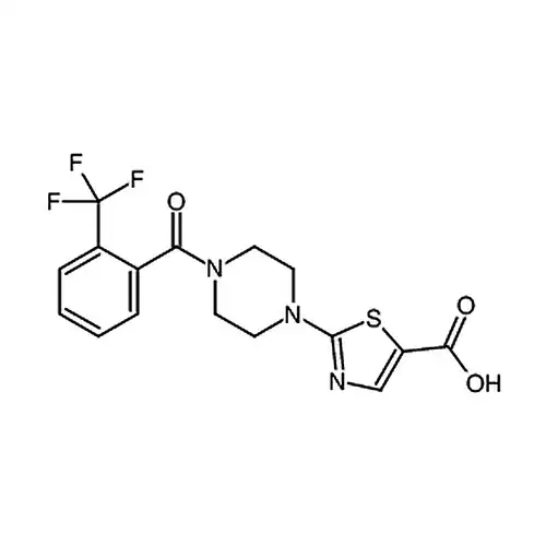 2-(4-(2-(三氟甲基)苯甲酰基)哌嗪-1-基)噻唑-5-羧酸