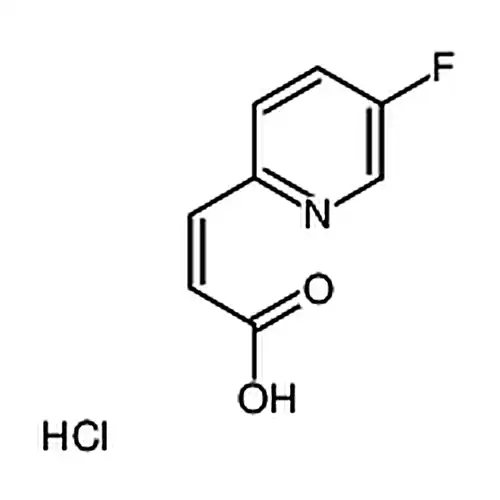 3-(5-氟吡啶-2-基)丙烯酸盐酸盐