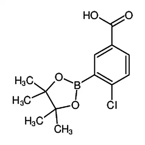 4-氯-3-(4,4,5,5-四甲基-1,3,2-二氧硼杂环戊烷-2-基)苯甲酸