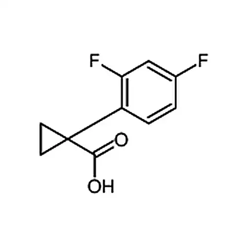 1-(2，4-二氟苯基)环丙烷-1-甲酸