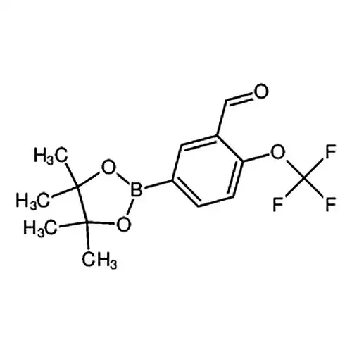 5-(4,4,5,5-四甲基-1,3,2-二氧硼杂环戊烷-2-基)-2-(三氟甲氧基)苯甲醛