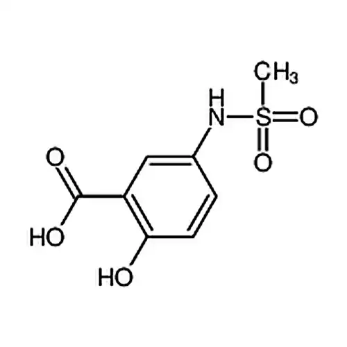 2-羟基-5-甲磺酰胺苯甲酸