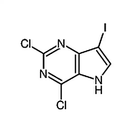 2， 4-二氯-7-碘-5H-吡咯并[3， 2-d]嘧啶