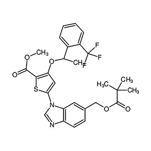 (R)-5-(6 - ((新戊酰氧基)甲基)-1H-苯并[d]咪唑-1-基)-3-(1-(2-(三氟