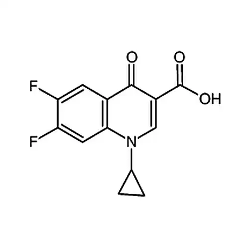 1-环丙基-6，7-二氟-1，4-二氢-4-氧代-3-喹啉甲酸