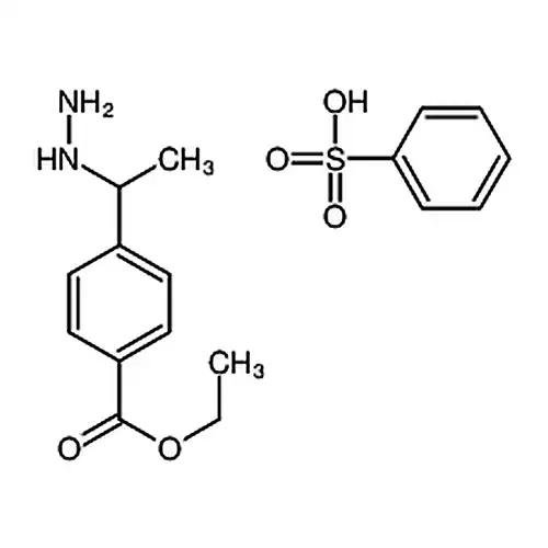 4-[(1S)-1-肼基乙基]苯甲酸乙酯苯磺酸盐
