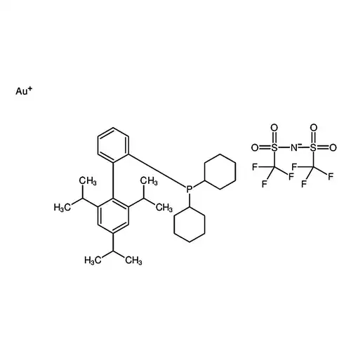 2-二环己基膦-2′,4′,6′-三异丙基联苯金(I)双(三氟甲烷磺酰)亚胺