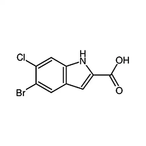 5-溴-6-氯-2-吲哚甲酸