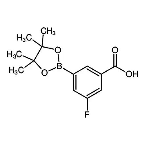 3-氟-5-(4,4,5,5-四甲基-1,3,2-二氧硼杂环戊烷-2-基)苯甲酸
