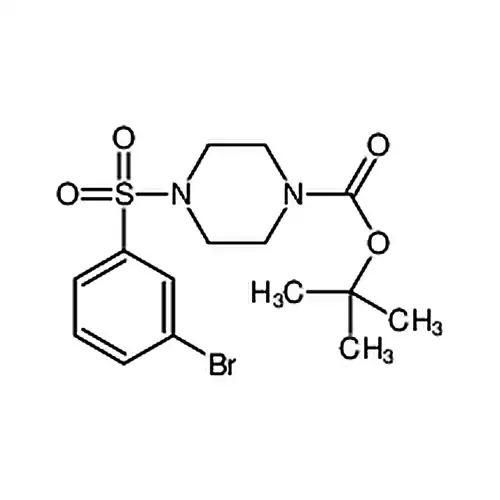 4-(3-溴-苯磺酰基)-哌嗪-1-羧酸叔丁基酯