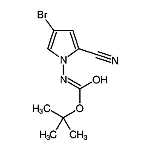 (4-溴-2-氰基-1H-吡咯-1-基)氨基甲酸叔丁酯