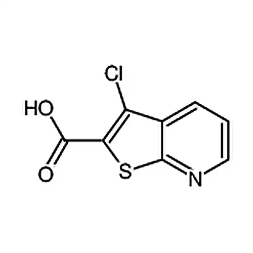 3-氯噻吩并[2，3-b]吡啶-2-羧酸