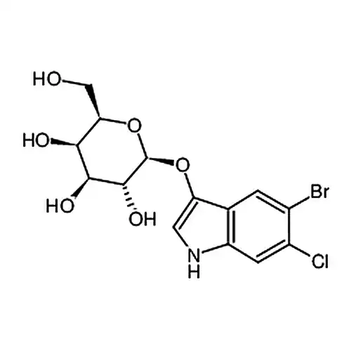 5-溴-6-氯-3-吲哚基-&beta;-D-半乳糖皮蒽 (约含10% 乙酸乙酯) [用于生化研究]