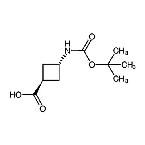 反式-3-(叔丁氧基羰基氨基)环丁烷羧酸