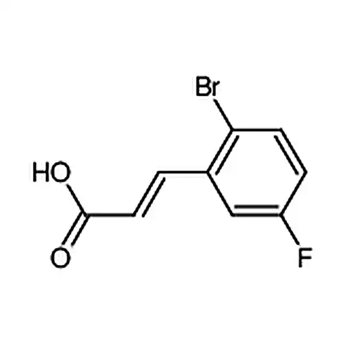 (E)-3-(2-溴-5-氟苯基)丙烯酸