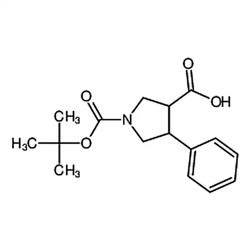 1-(叔丁氧羰基)-4-苯基吡咯烷-3-甲酸