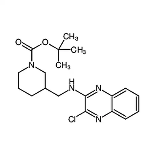 3-[[(3-氯-2-喹喔啉基)氨基]甲基]-1-哌啶甲酸叔丁酯