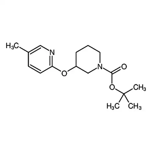 3-[(5-甲基-2-吡啶基)氧基]-1-哌啶甲酸叔丁酯