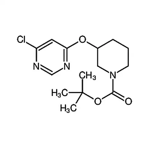 3-[(6-氯-4-嘧啶基)氧基]-1-哌啶甲酸叔丁酯