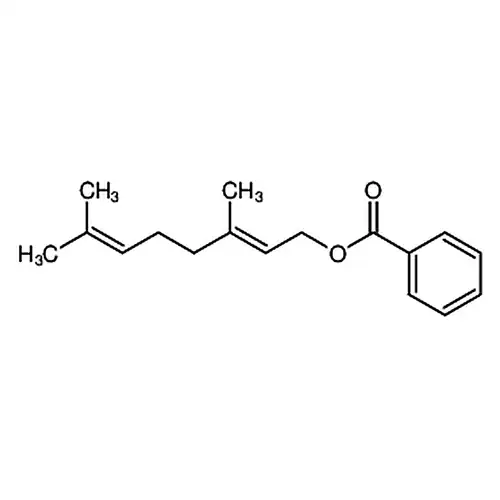 (E)-3，7-二甲基辛-2，6-二烯-1-基苯甲酸